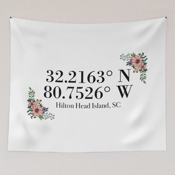 Item preview, Hilton Head Island, SC Coordinates designed and sold by mynameisliana.