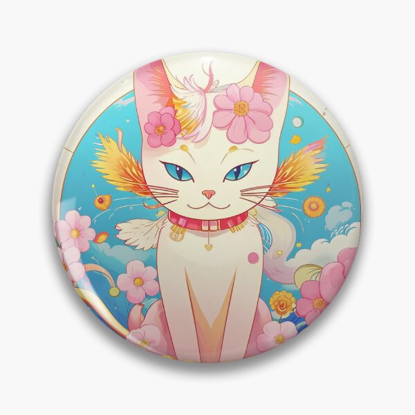 Item preview, Cat angel among roses. designed and sold by Natalia-Vlad.