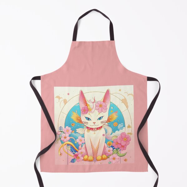 Item preview, Cat angel among roses. designed and sold by Natalia-Vlad.