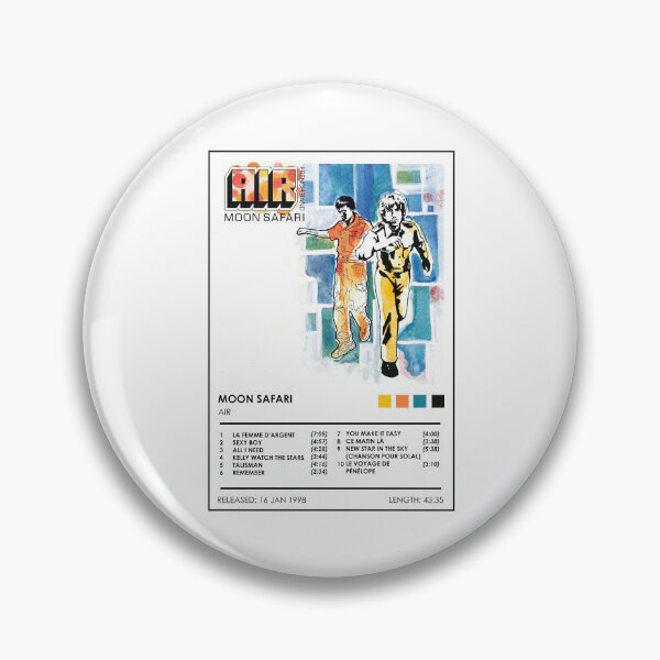 Item preview, Air - Moon Safari Album Artwork designed and sold by curseofkazar.