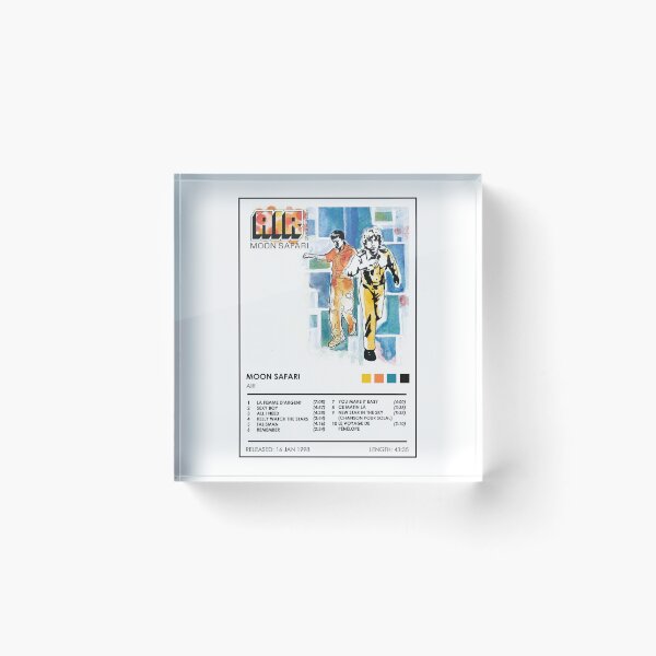 Item preview, Air - Moon Safari Album Artwork designed and sold by curseofkazar.