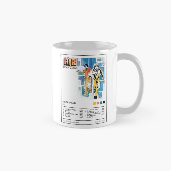 Item preview, Air - Moon Safari Album Artwork designed and sold by curseofkazar.