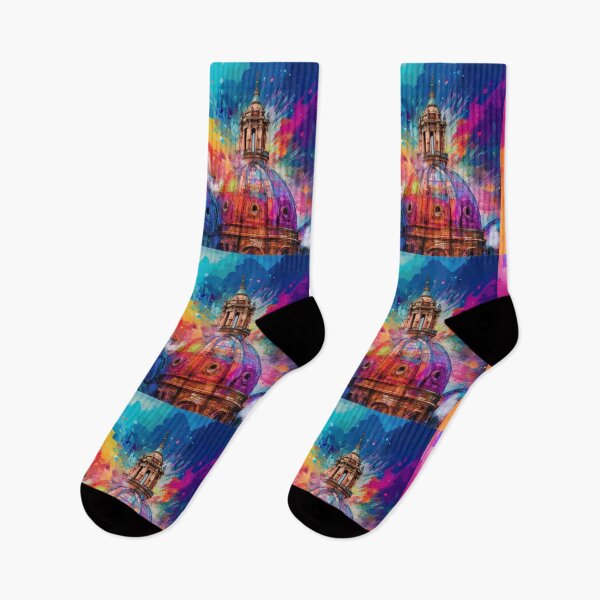 Item preview, Rome Cathedral in Vibrant Abstract Graffiti Art | Urban Street Style Design designed and sold by Phat Dog Designs .