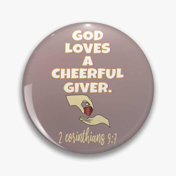 Item preview, God Loves A Cheerful Giver designed and sold by Mye Light Designs.