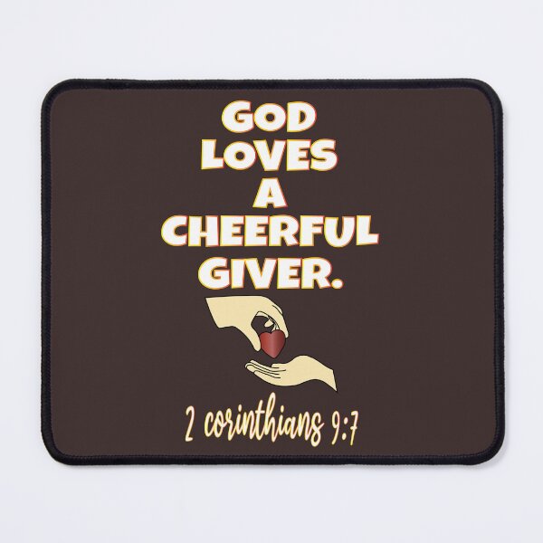 Item preview, God Loves A Cheerful Giver designed and sold by Mye Light Designs.
