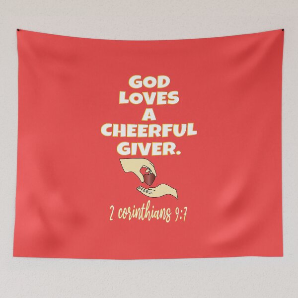 Item preview, God Loves A Cheerful Giver designed and sold by Mye Light Designs.