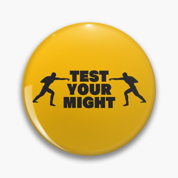 Item preview, Test Your Might Black designed and sold by UNK-Fatigues.