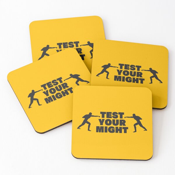Item preview, Test Your Might Black designed and sold by UNK-Fatigues.