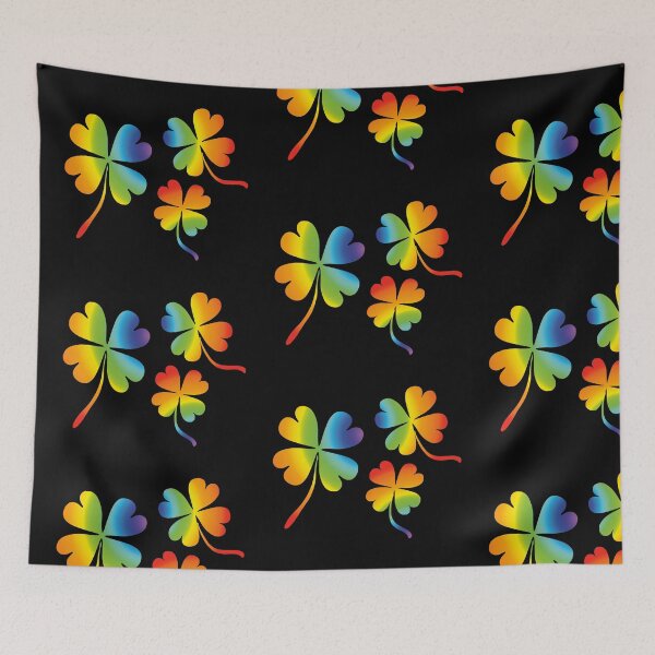 Item preview, Rainbow Clovers designed and sold by CoffeeTechNerd.
