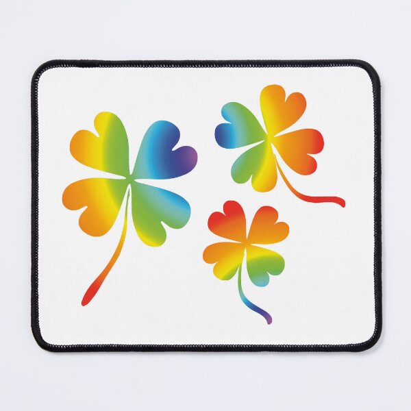 Item preview, Rainbow Clovers designed and sold by CoffeeTechNerd.