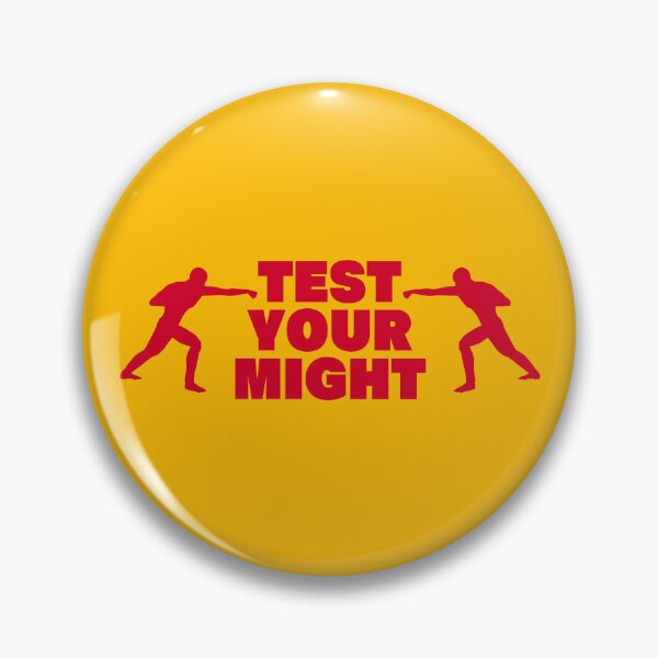 Item preview, Test Your Might Red designed and sold by UNK-Fatigues.