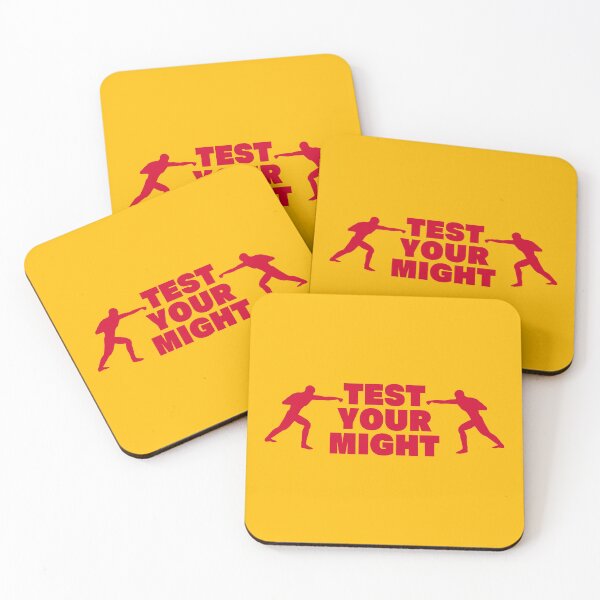 Item preview, Test Your Might Red designed and sold by UNK-Fatigues.