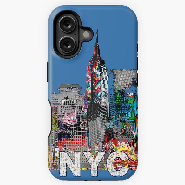 Item preview, NYC Graffiti Art – Colorful Abstract Street Art of New York City designed and sold by Phat Dog Designs .