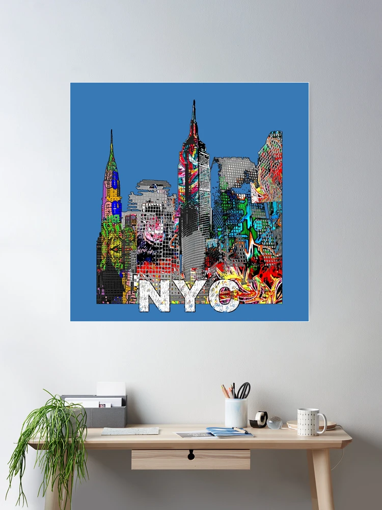 NYC Graffiti Art – Colorful Abstract Street Art of New York City