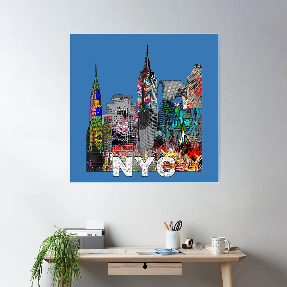 NYC Graffiti Art – Colorful Abstract Street Art of New York City