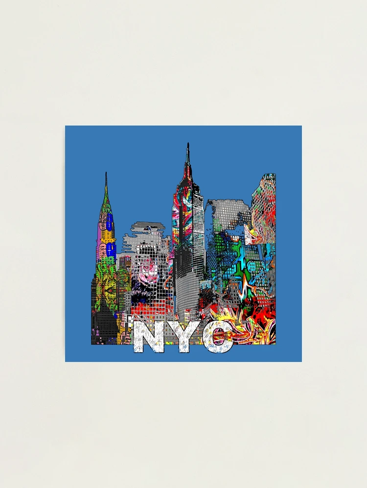 NYC Graffiti Art – Colorful Abstract Street Art of New York