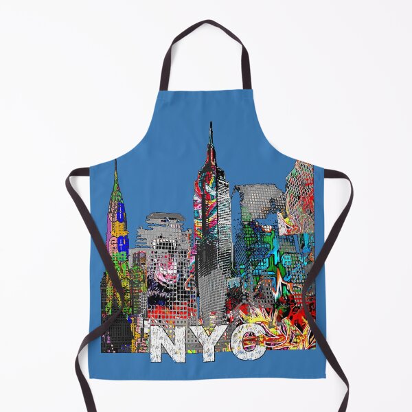 Item preview, NYC Graffiti Art – Colorful Abstract Street Art of New York City designed and sold by Phat Dog Designs .