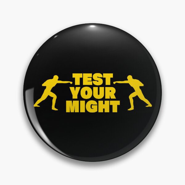 Item preview, Test Your Might Yellow designed and sold by UNK-Fatigues.