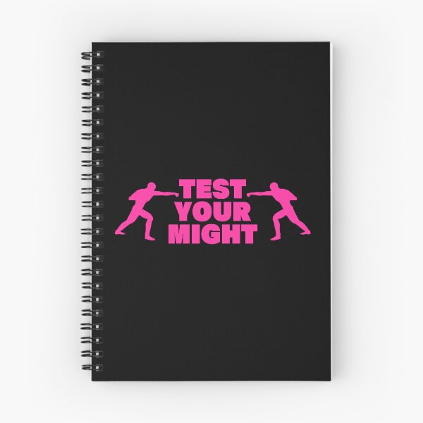 Item preview, Test Your Might Pink designed and sold by UNK-Fatigues.
