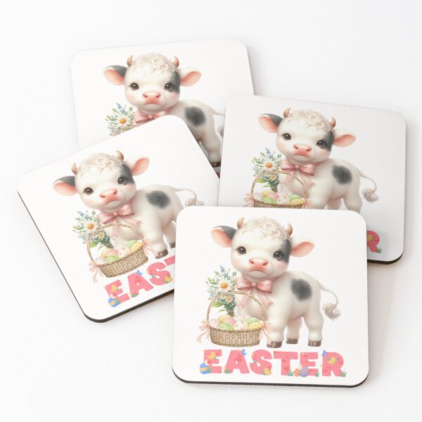Item preview, cute cow easter designed and sold by lino4king.