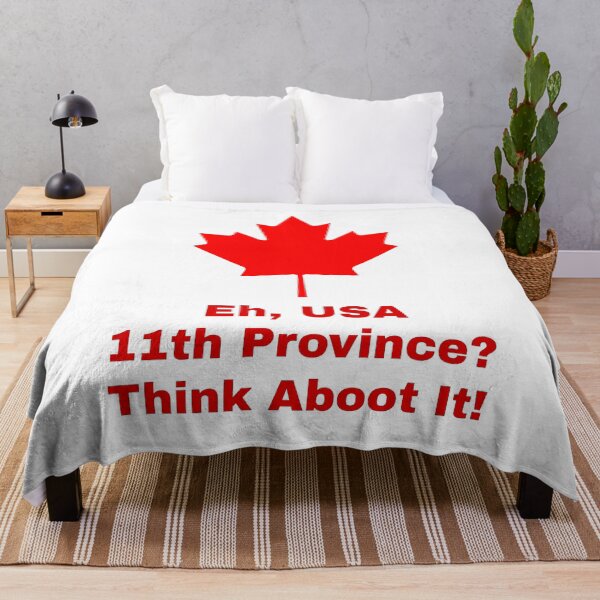 Item preview, Eh, USA 11th Province? Think Aboot It! designed and sold by KATKattalestv.