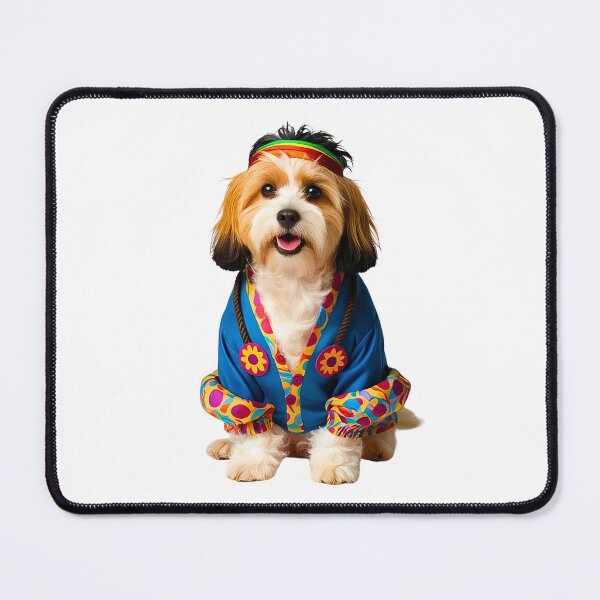 Item preview, Groovy 1970s Maltipoo – Peace, Love & Hippy Vibes designed and sold by Fredster1966.