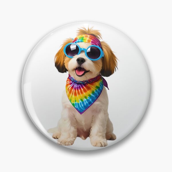 Item preview, Groovy 1970s Maltipoo – Love, Peace & Hippy Vibes designed and sold by Fredster1966.