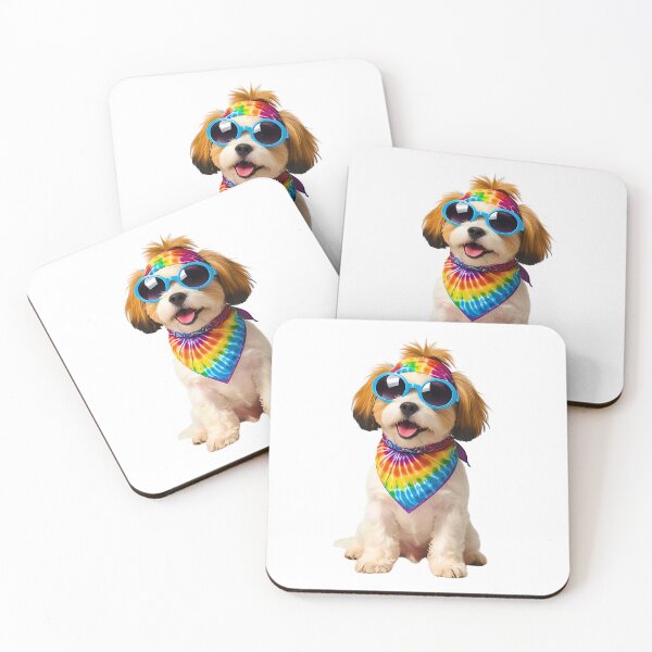 Item preview, Groovy 1970s Maltipoo – Love, Peace & Hippy Vibes designed and sold by Fredster1966.