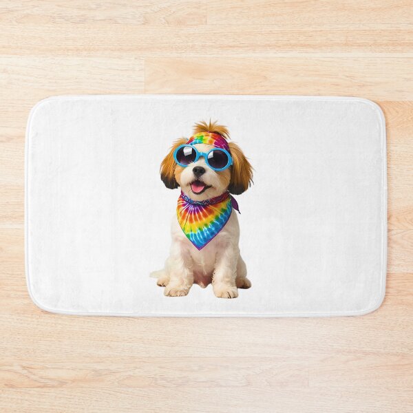 Item preview, Groovy 1970s Maltipoo – Love, Peace & Hippy Vibes designed and sold by Fredster1966.