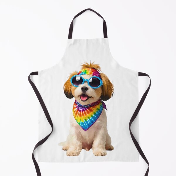 Item preview, Groovy 1970s Maltipoo – Love, Peace & Hippy Vibes designed and sold by Fredster1966.