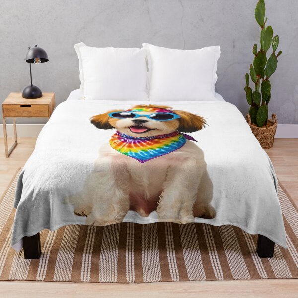 Item preview, Groovy 1970s Maltipoo – Love, Peace & Hippy Vibes designed and sold by Fredster1966.