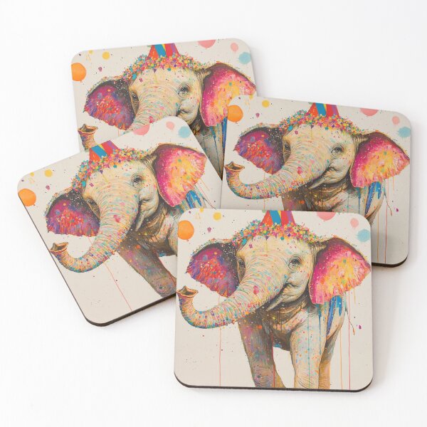 Item preview, Confetti Elephant Celebration designed and sold by TDCards.