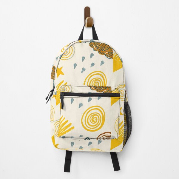 Item preview, Colorful Symbolic Patterns Natural Elements Decorative Design designed and sold by ART ATTACK ZONE.