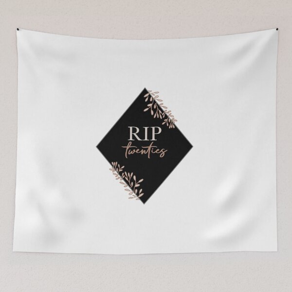 Item preview, RIP 20s - 30th Birthday (c) designed and sold by Noodly Doodles.