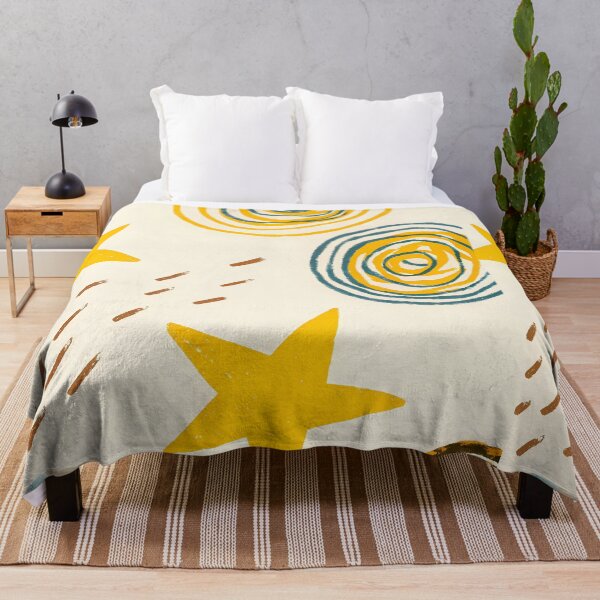 Item preview, Stars Colorful Symbolic Patterns Natural Elements Decorative Design designed and sold by ART ATTACK ZONE.