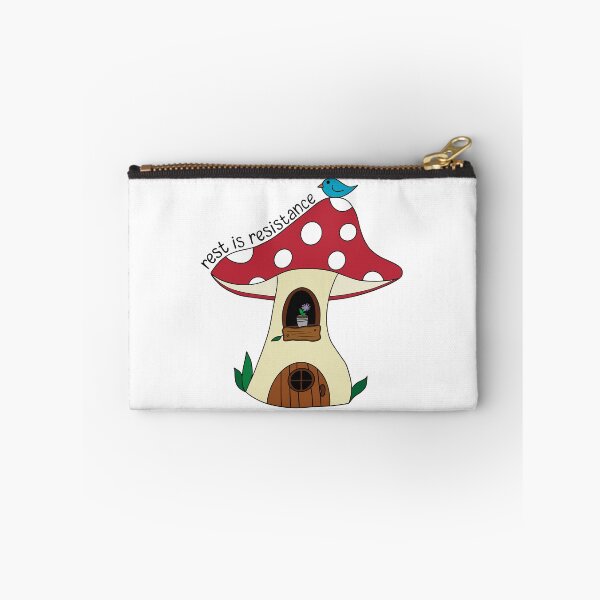 Item preview, Rest is Resistance Mushroom Fairy House designed and sold by SpoonsAndRoses.