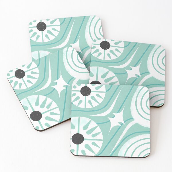 Item preview, Clear Colorful Symbolic Patterns Natural Elements Decorative Design designed and sold by ART ATTACK ZONE.