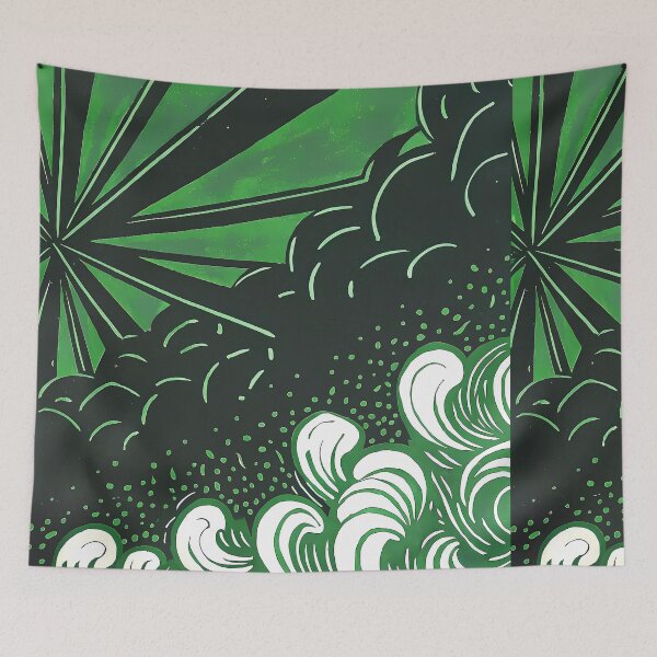 Item preview, Infinite Colorful Symbolic Patterns Natural Elements Decorative Design designed and sold by ART ATTACK ZONE.