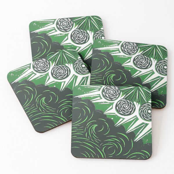 Item preview, Eight Colorful Symbolic Patterns Natural Elements Decorative Design designed and sold by ART ATTACK ZONE.