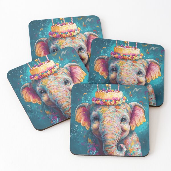 Item preview, Elephant Cake Carnival designed and sold by TDCards.