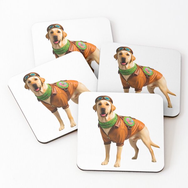 Item preview, Cute and Groovy 1970s Labrador Retriever – Love, Peace & Hippy Vibes designed and sold by Fredster1966.
