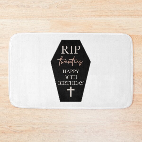 Item preview, RIP 20s tombstone - Happy 30th Birthday (cc) designed and sold by Noodly Doodles.