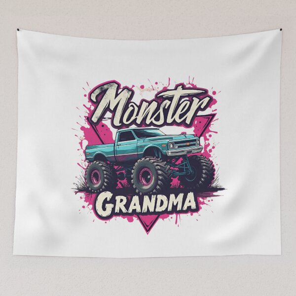Item preview, Monster Grandma Monster Truck  designed and sold by ArtFromBeyond.