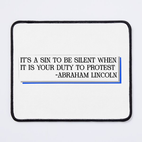 Item preview, It's a sin to be silent when it is yournduty to protest designed and sold by ShinyDreamGifts.