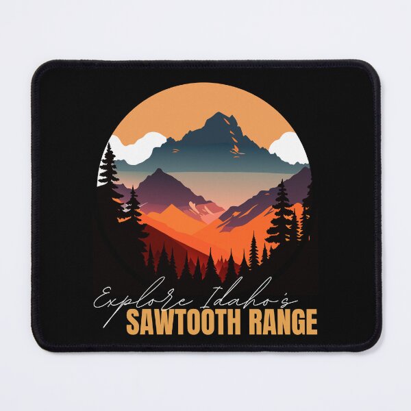 Item preview, Explore the Sawtooth Range designed and sold by The Wandering Bookworm.