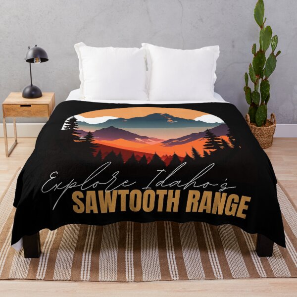 Item preview, Explore the Sawtooth Range designed and sold by The Wandering Bookworm.