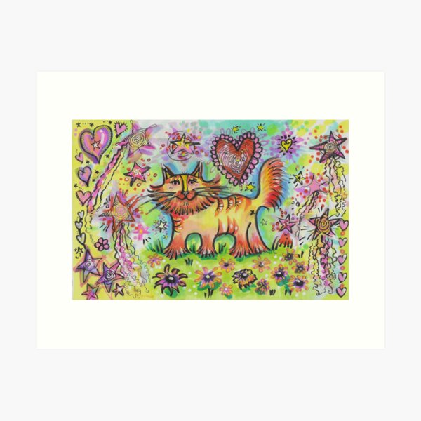 Item preview, Cute Ginger Cat Illustration designed and sold by CreativeGirl222.