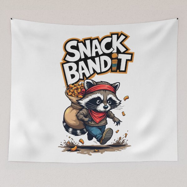 Item preview, Raccoon Snack Bandit designed and sold by Dazzle-Sizzle.