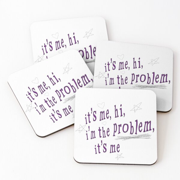 Item preview, it’s me, hi, i’m the problem it’s me sticker  designed and sold by gloriana13.