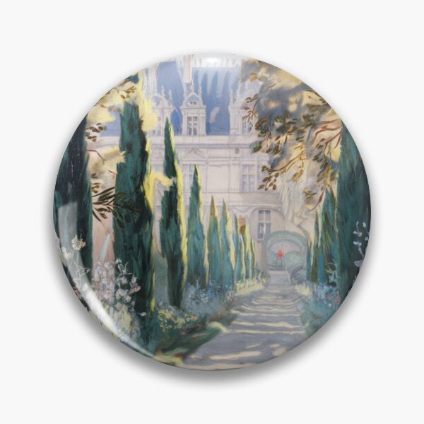 Item preview, French Château Pathway – Landscape Painting  designed and sold by CARRAANN.
